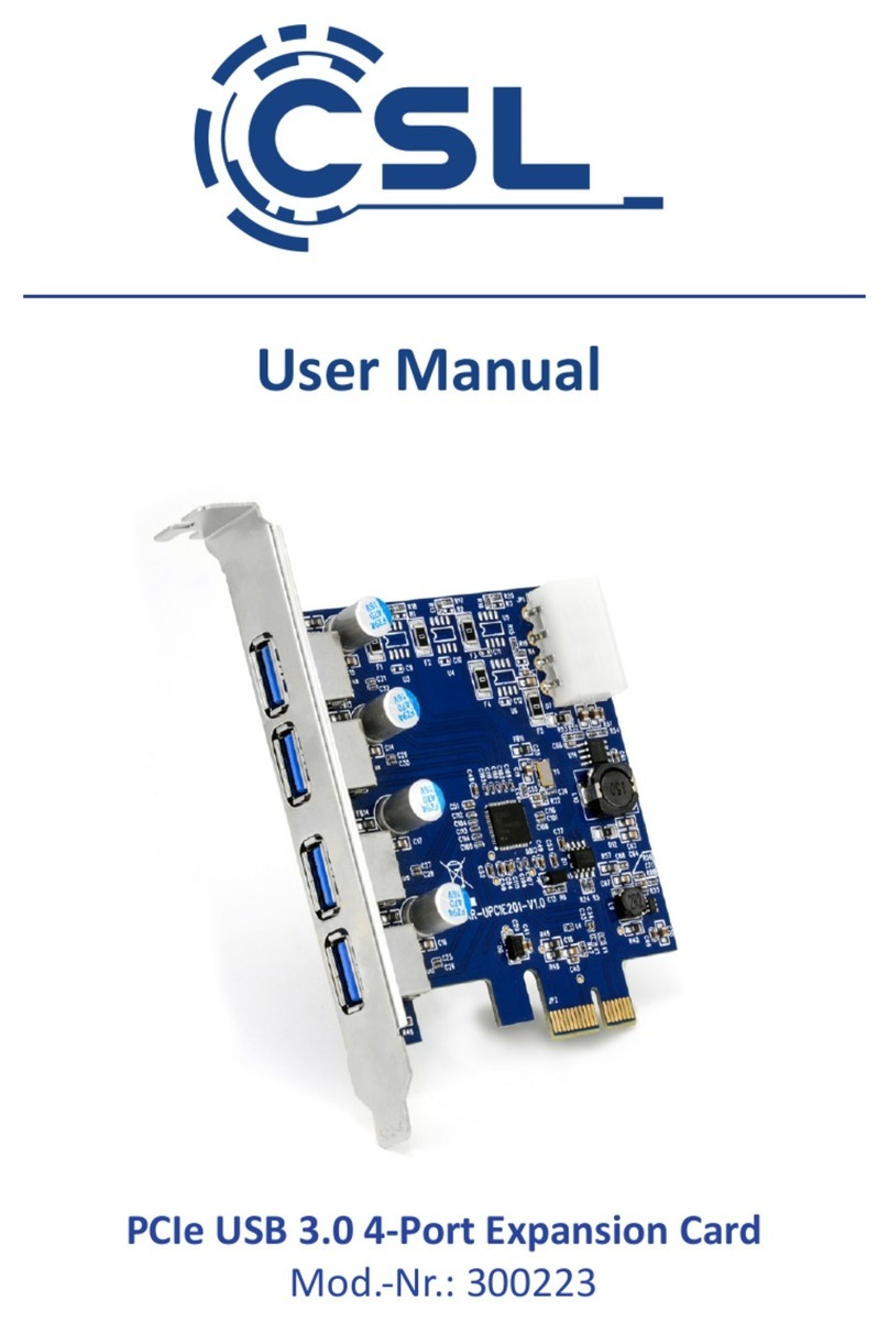 CSL 300223 Manuel utilisateur CSL 300223 Manuel utilisateur