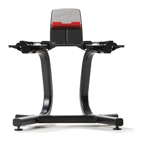 Nautilus Bowflex SelectTech Stand Manuel utilisateur