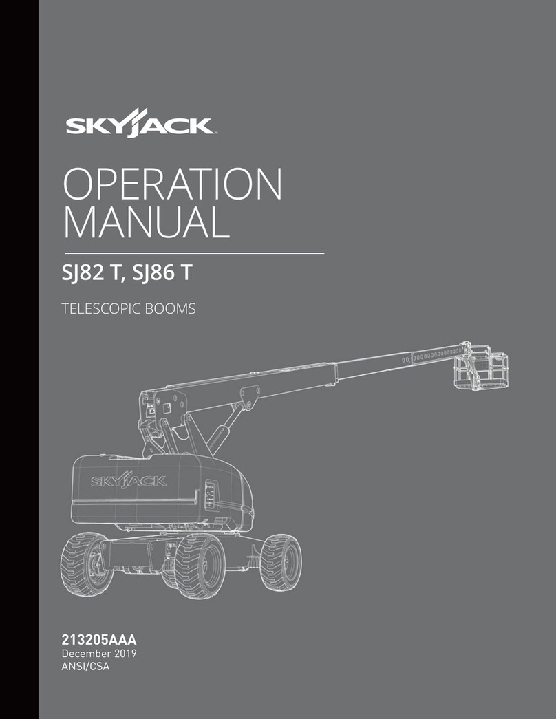 Skyjack SJ82 T Manuel utilisateur