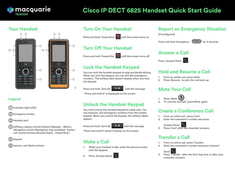 Cisco 6825 Manuel utilisateur