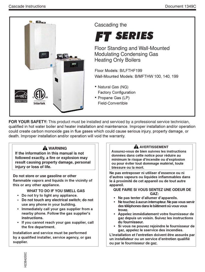 Laars FT Series Manuel utilisateur