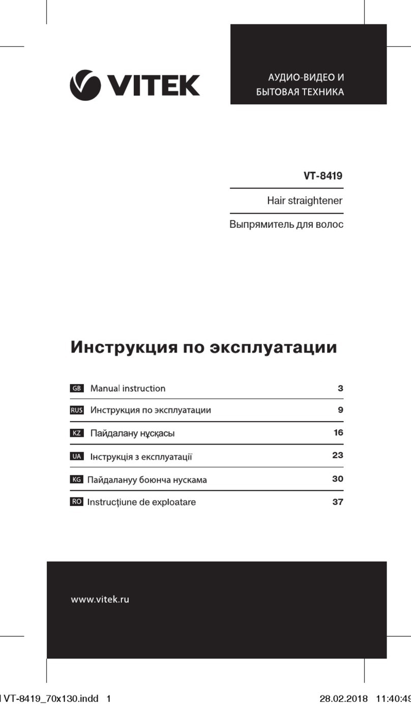 Vitek VT-8419 Manuel utilisateur