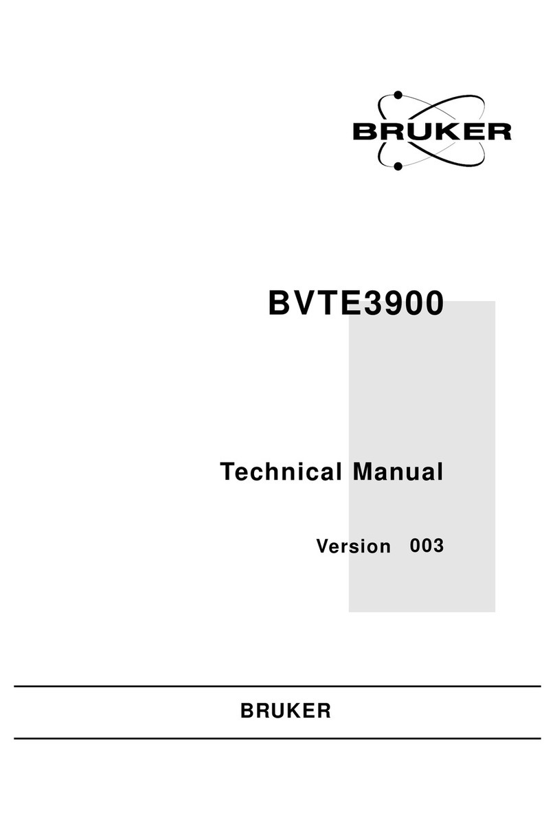 Bruker BVTE3900 Manuel utilisateur
