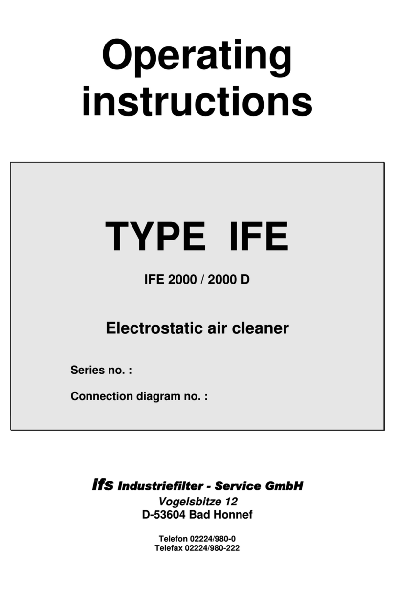 ifs IFE 2000 Manuel utilisateur ifs IFE 2000 Manuel utilisateur