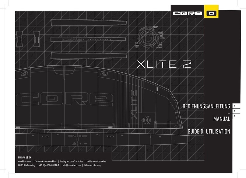 Core XLITE 2 Manuel utilisateur Core XLITE 2 Manuel utilisateur