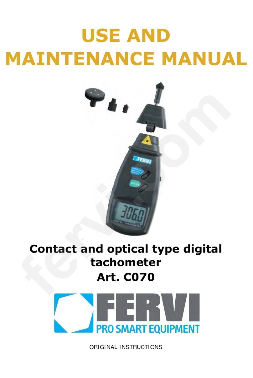 Fervi 60117 Manuel utilisateur