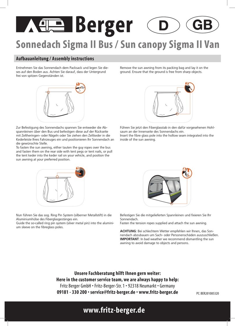 BERGER Sigma II Manuel utilisateur