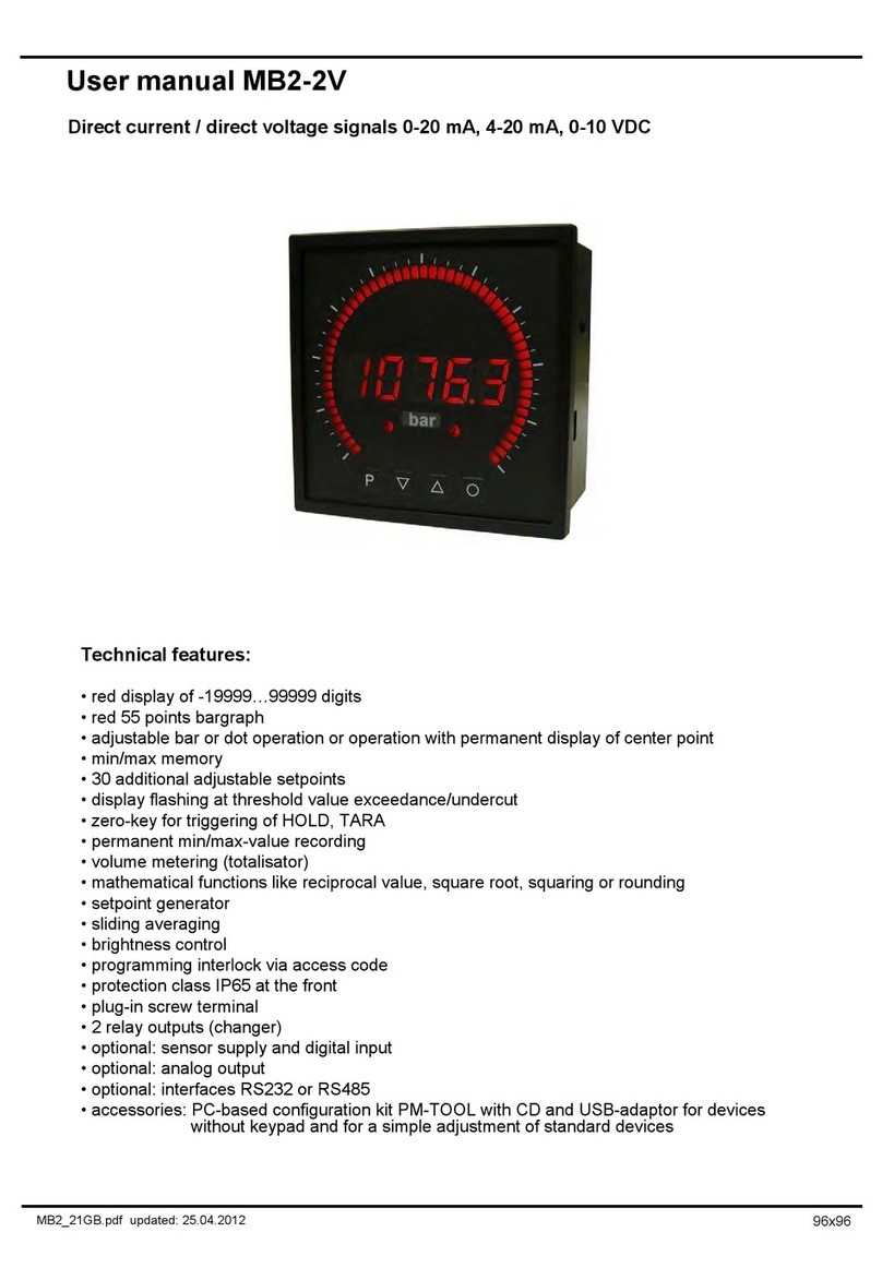 montwill MB2-2V Manuel utilisateur