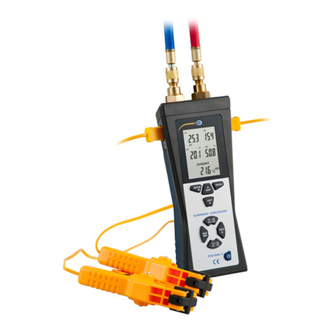 PCE Instruments PCE-HVAC 4 Manuel utilisateur PCE Instruments PCE-HVAC 4 Manuel utilisateur