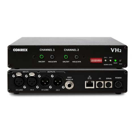 Comrex VH2 Manuel utilisateur