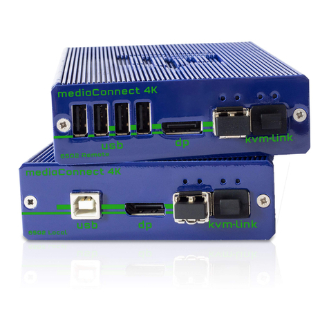 KVM-TEC media4Kconnect Manuel utilisateur