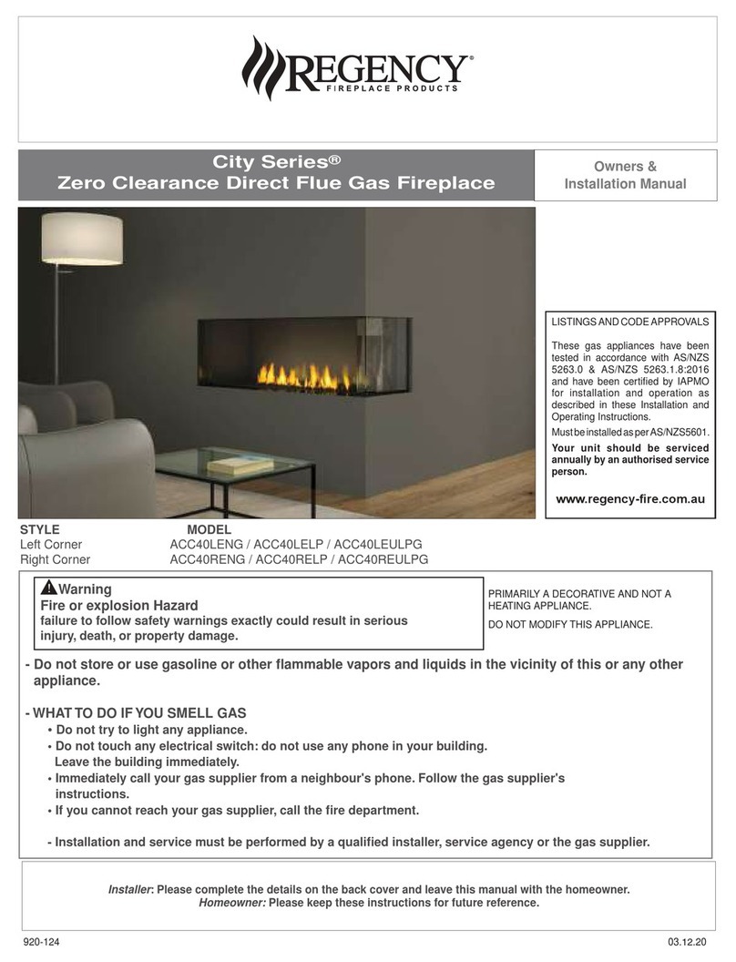 Regency City Series Guide de démarrage rapide