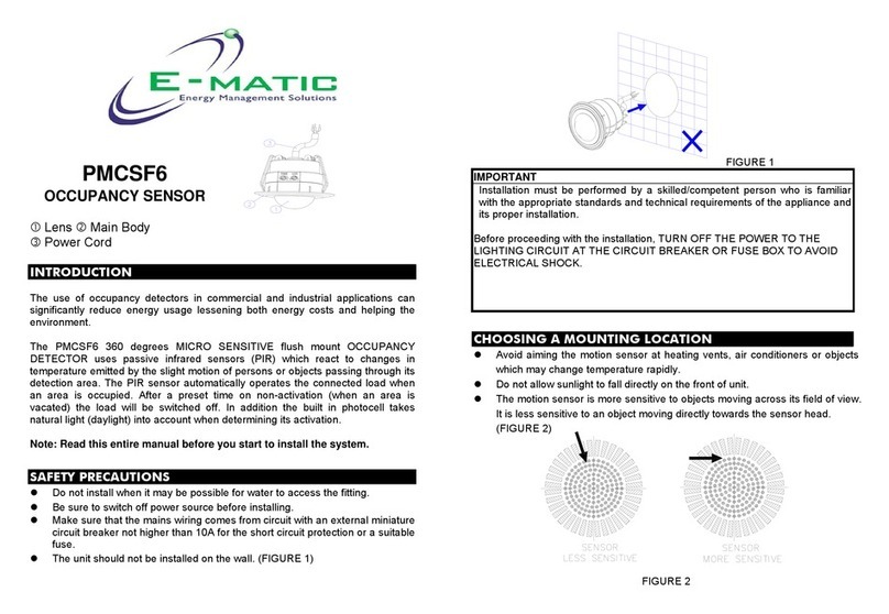E-matic PMCSF6 Manuel utilisateur