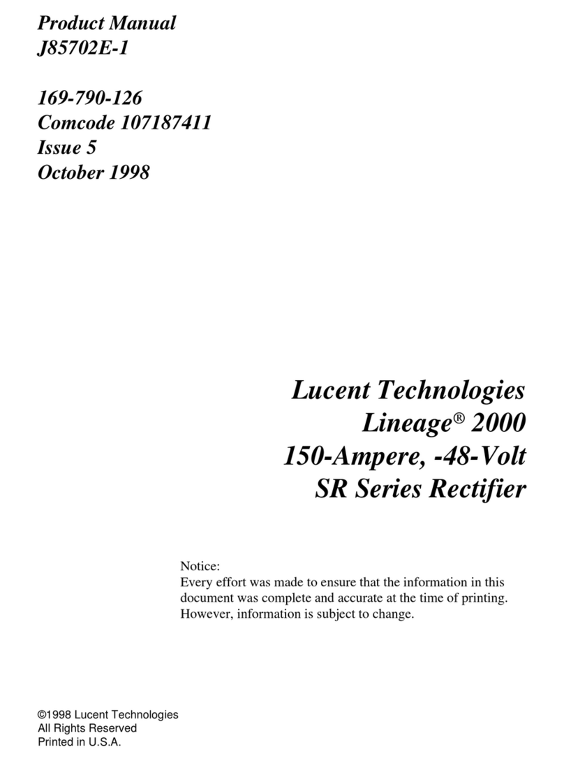 Lucent Technologies SR Series Manuel utilisateur