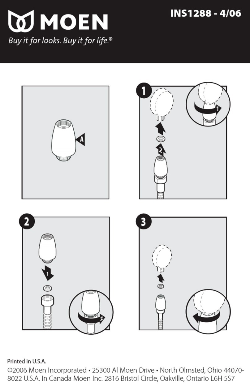 Moen A714 Manuel utilisateur