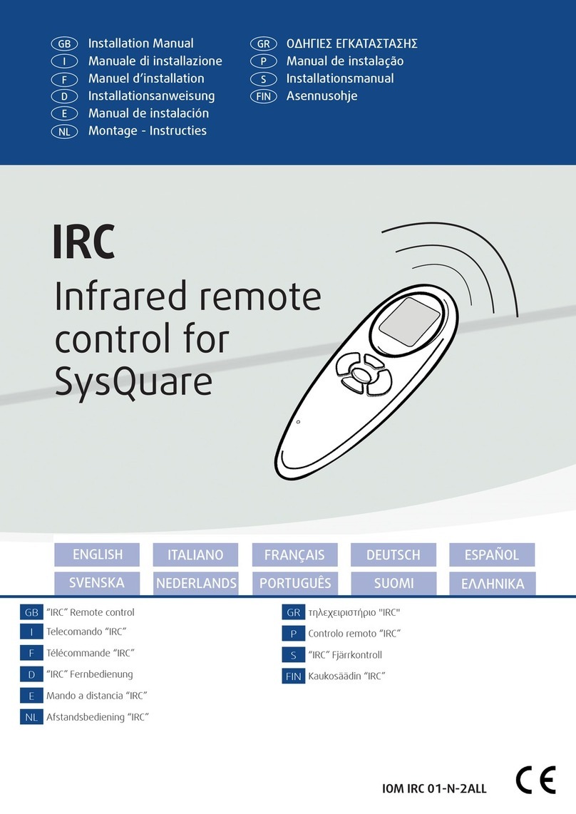 System air IRC Manuel utilisateur