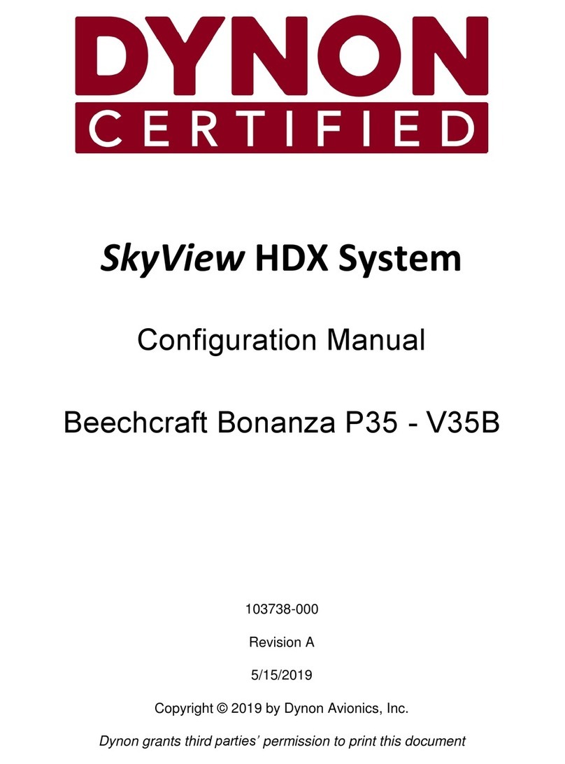 Dynon SkyView HDX System Feuille d'instructions