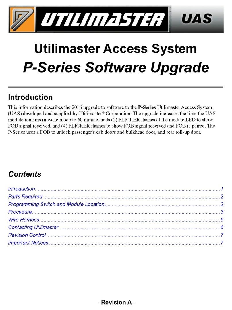 Utilimaster P-Series Guide de démarrage rapide