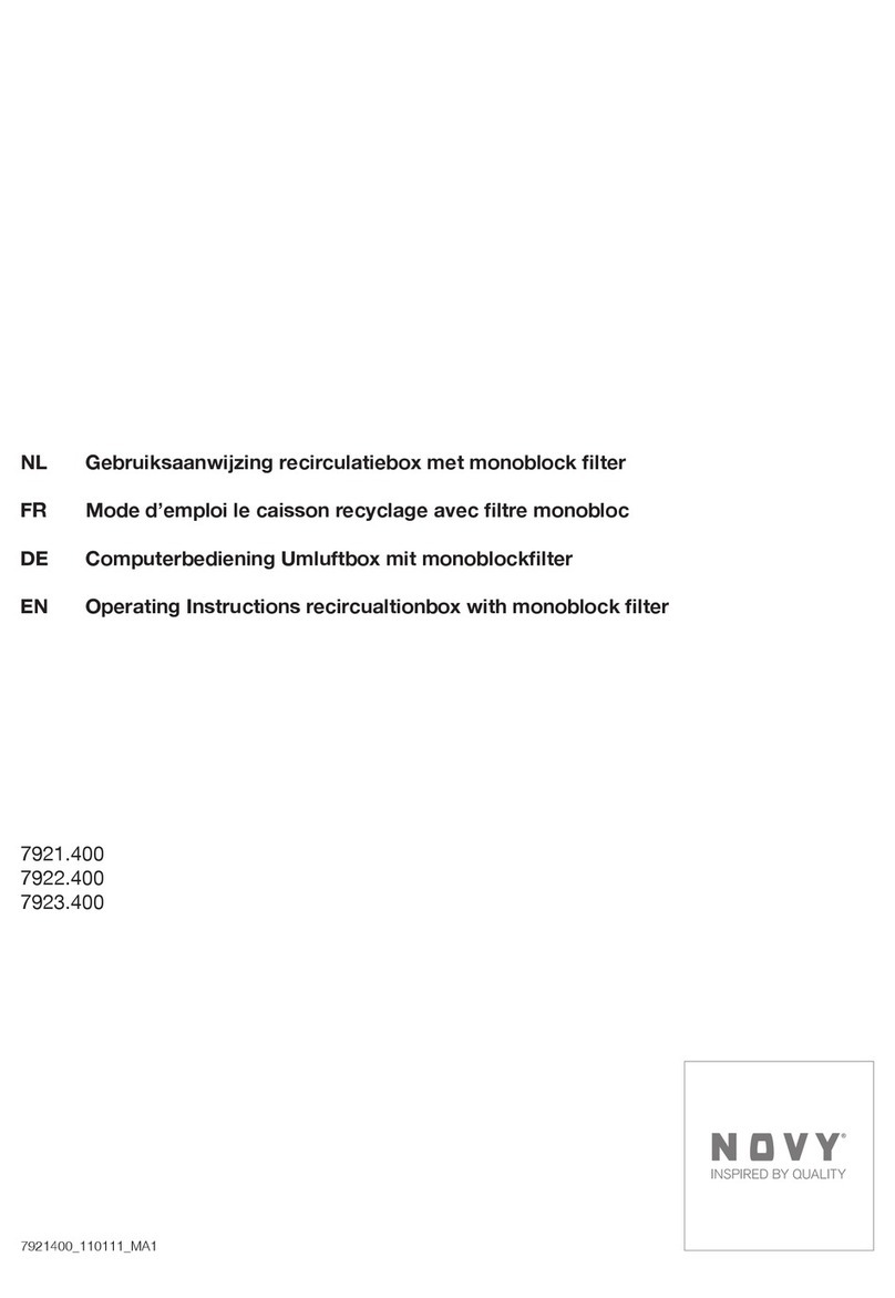 Novy 7921400 Manuel utilisateur Novy 7921400 Manuel utilisateur