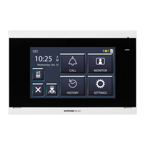 Aiphone IXG-2C7 Manuel utilisateur