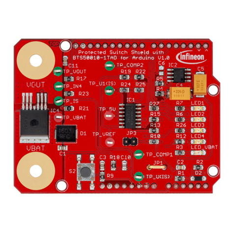 Infineon High Side Switch Shield Manuel utilisateur