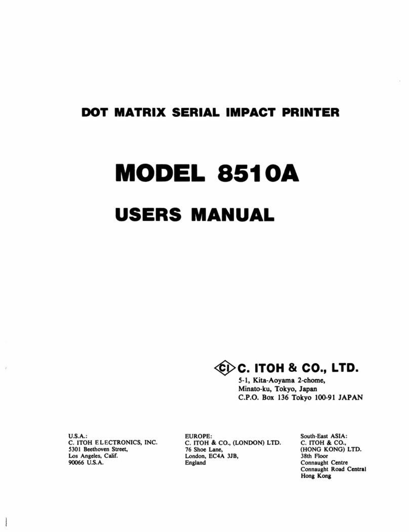 C.ITOH 8510A Manuel utilisateur