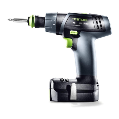 Festool TXS Manuel utilisateur