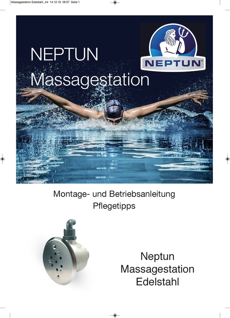 Neptun MassageStation Manuel utilisateur