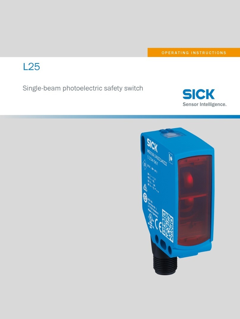 SICK L25 Manuel utilisateur SICK L25 Manuel utilisateur
