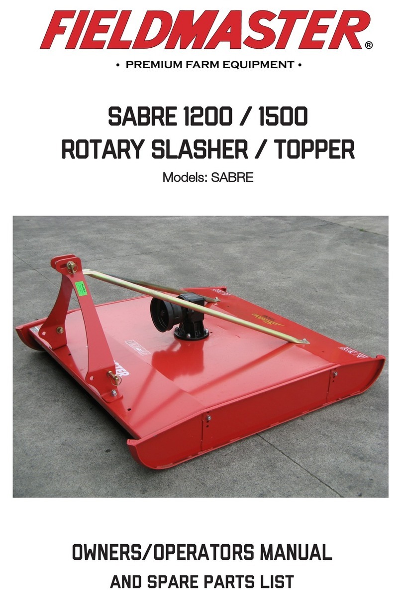 Fieldmaster SABRE 1200 Manuel du propriétaire