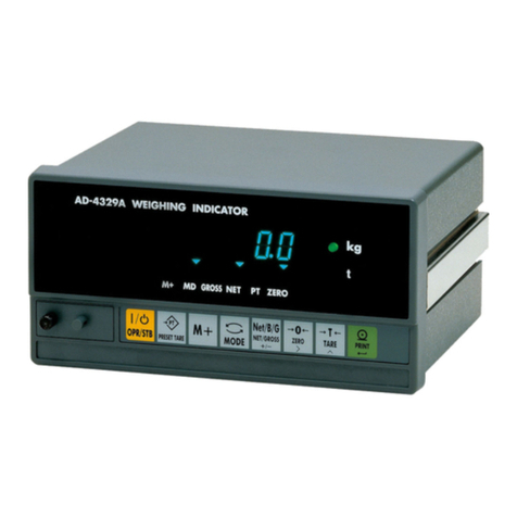 A&D AD4329A-DLC Manuel utilisateur