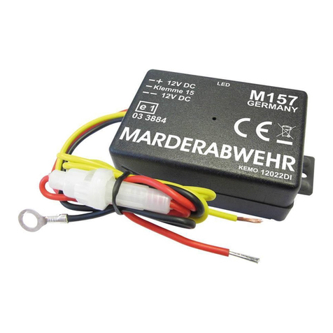 Kemo M157 Manuel utilisateur Kemo M157 Manuel utilisateur