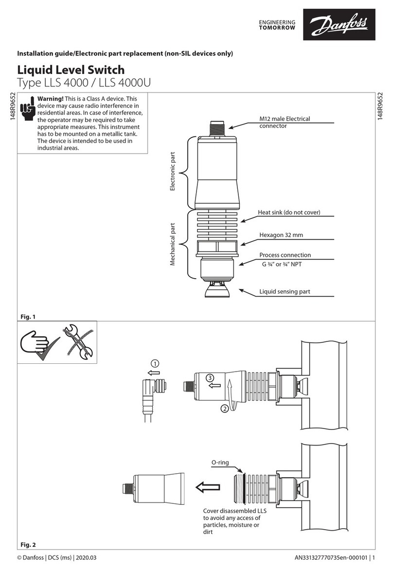Danfoss LLS 4000 Manuel utilisateur