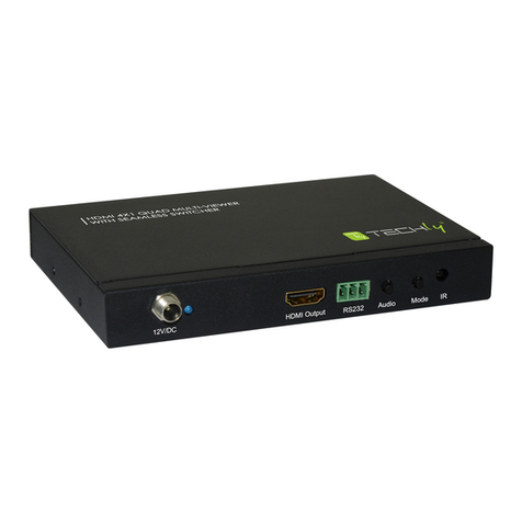Techly IDATA HDMI-41MV Manuel utilisateur