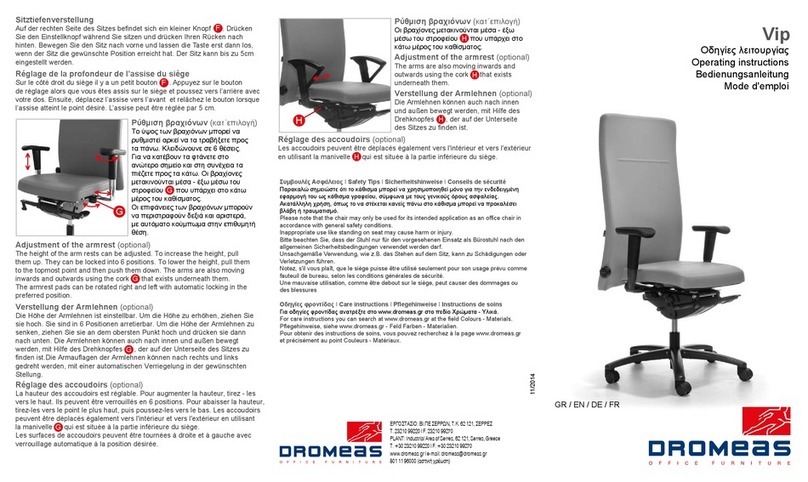 DROMEAS Vip Manuel utilisateur