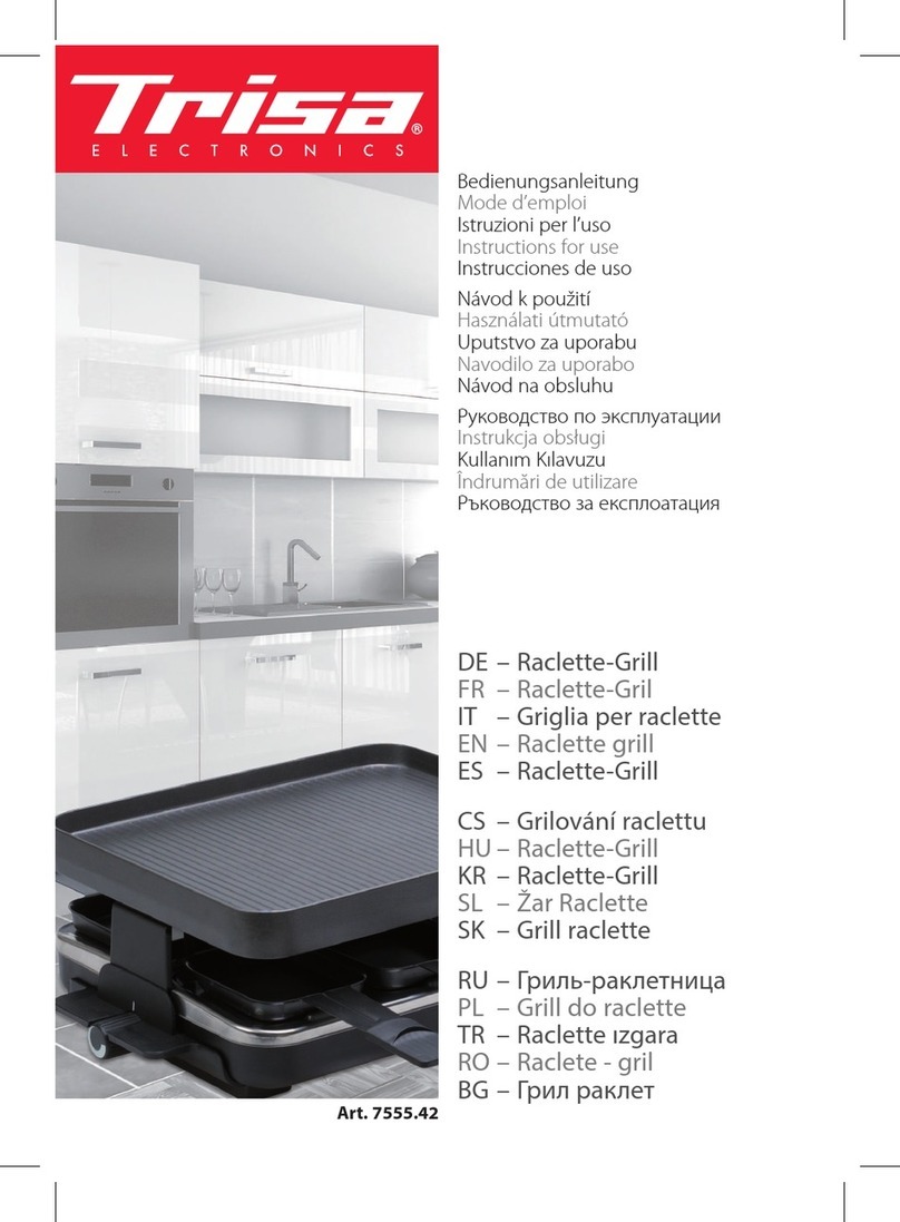 Trisa 7555.42 Manuel utilisateur