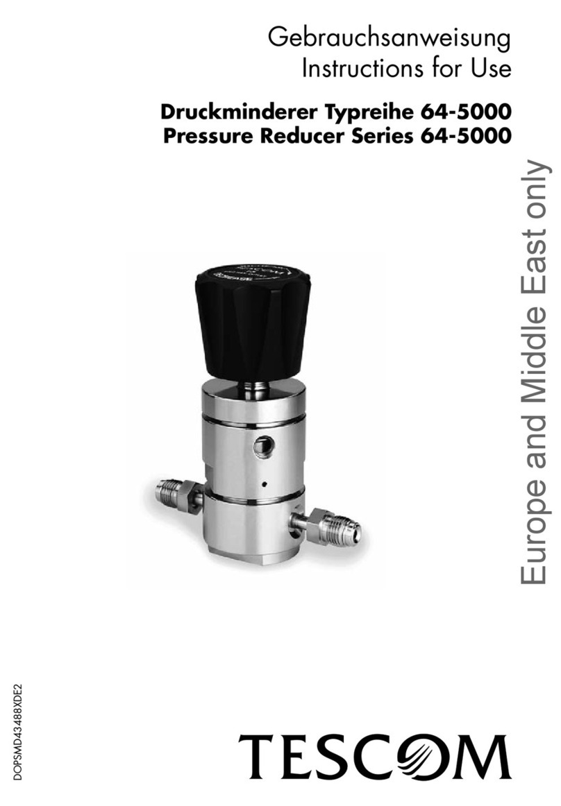 Tescom 64-5000 Series Manuel utilisateur