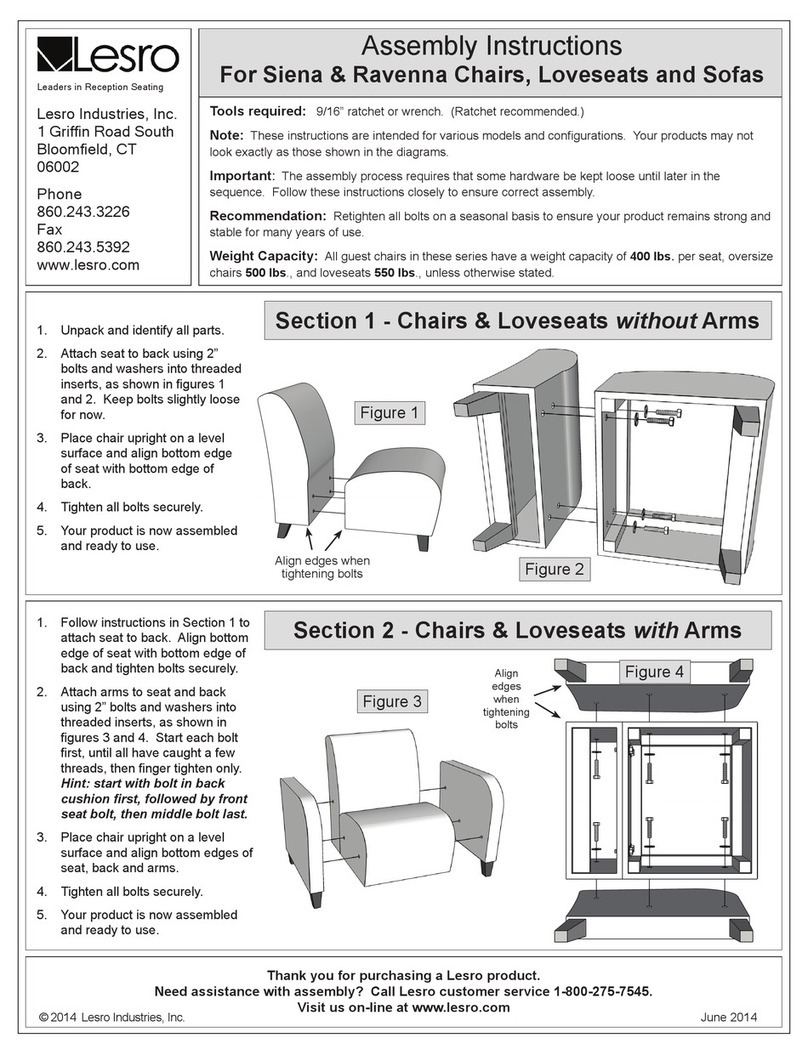 Lesro Siena Manuel utilisateur