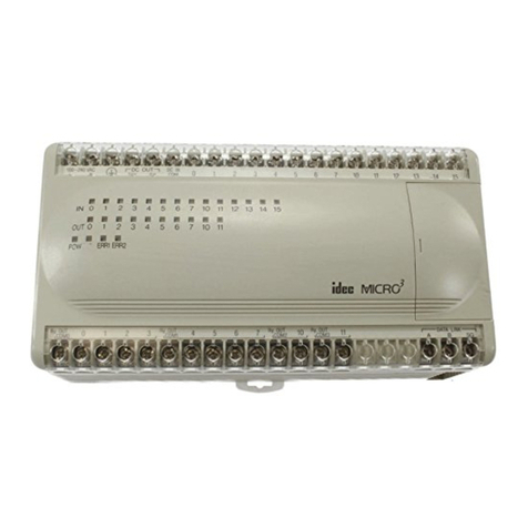 IDEC MICRO3C Manuel utilisateur