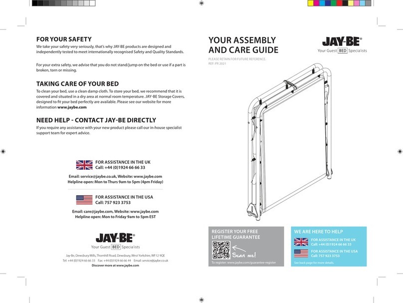 Jay-Be PR 2021 Manuel utilisateur
