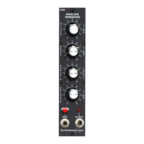 Synthesizers.com Q109 Manuel utilisateur