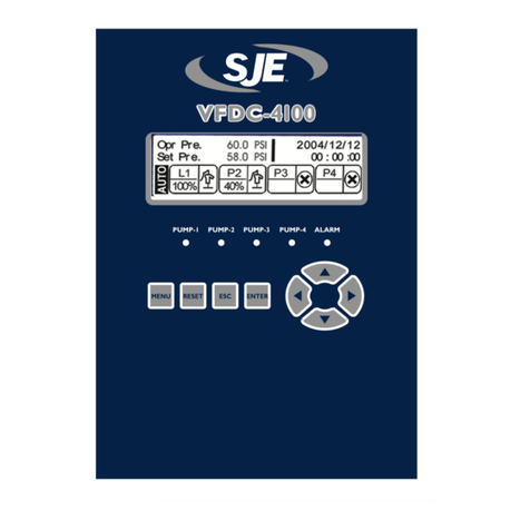 SJE VFDC-4100 Manuel utilisateur