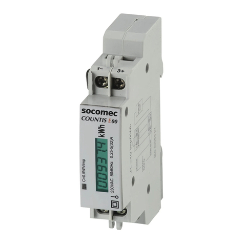 socomec COUNTIS E00 Manuel utilisateur