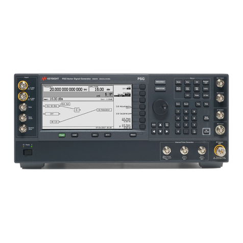Keysight Technologies E8267D Manuel d'installation et d'exploitation