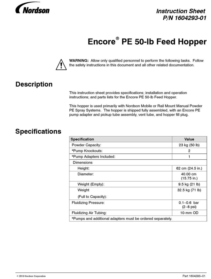Nordson Encore PE Manuel utilisateur