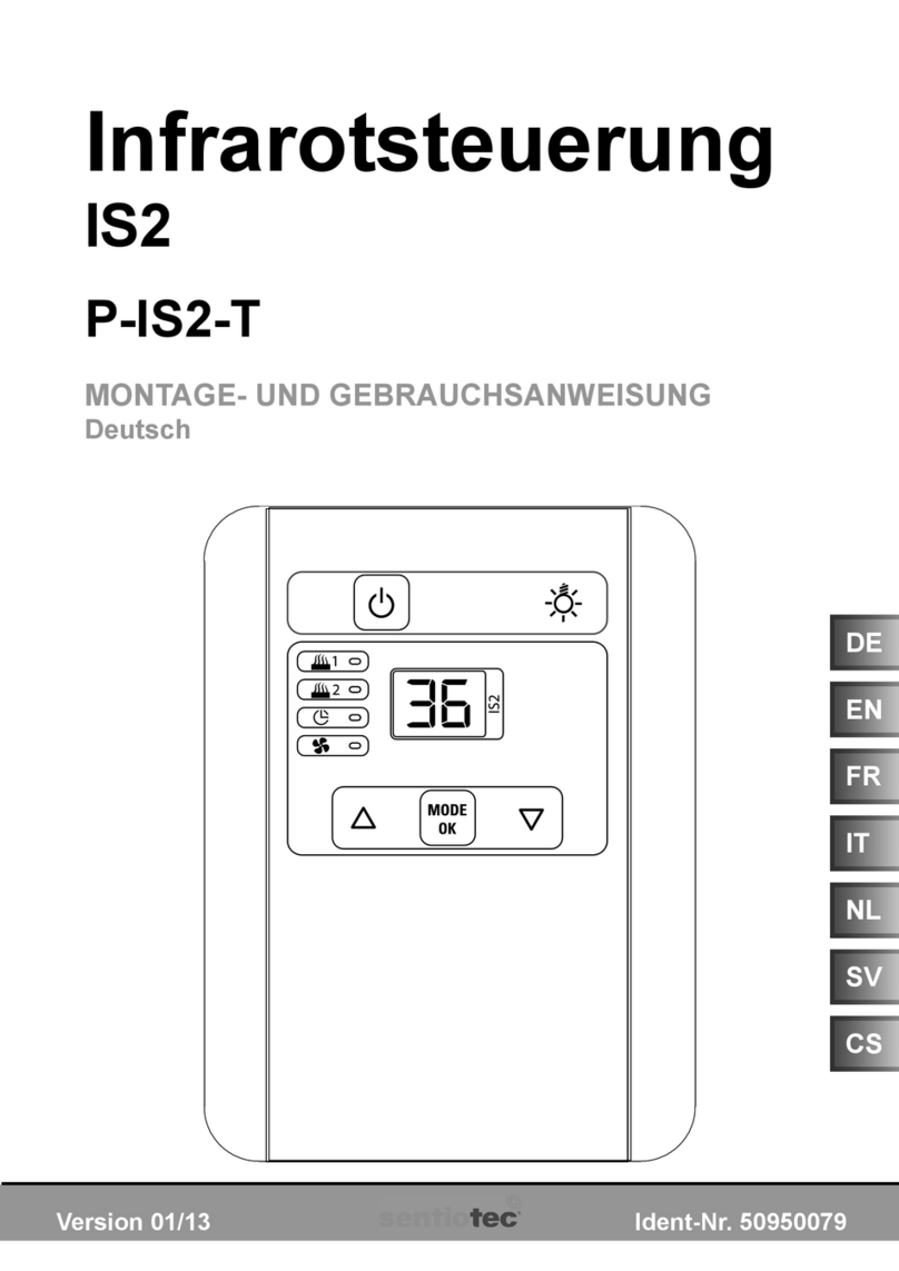 Sentiotec IS2 Manuel utilisateur Sentiotec IS2 Manuel utilisateur