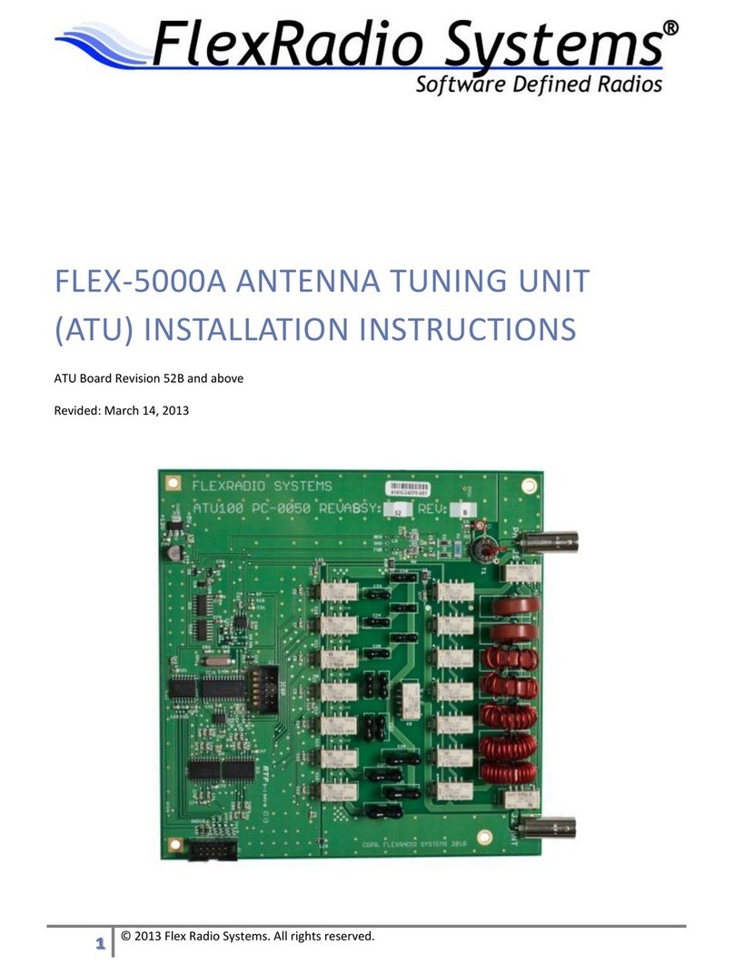 FlexRadio Systems FLEX-5000A Manuel utilisateur