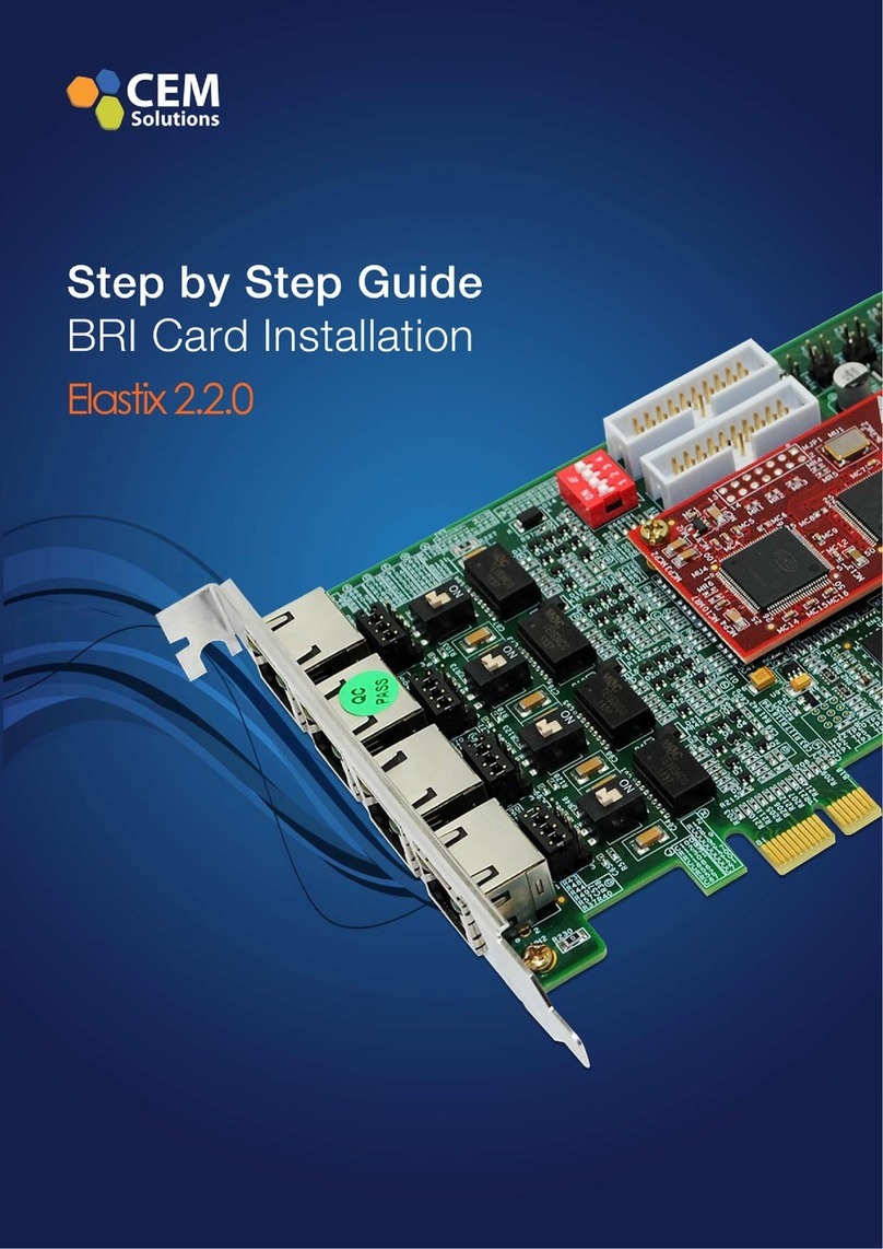 CEM Elastix 2.2.0 Manuel utilisateur CEM Elastix 2.2.0 Manuel utilisateur