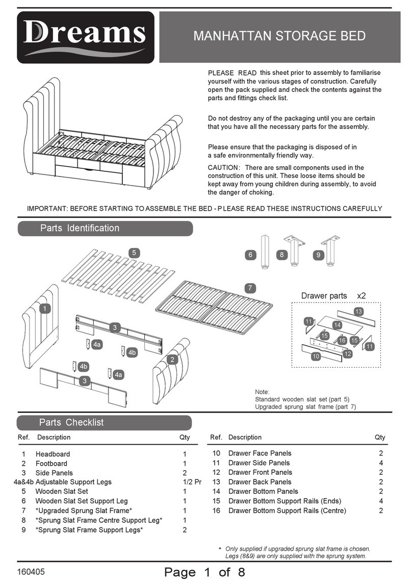 DREAMS MANHATTAN Manuel utilisateur