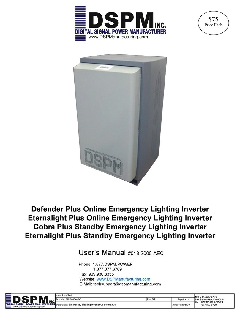 DSPM Defender Plus Manuel utilisateur